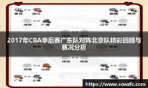 2017年CBA季后赛广东队对阵北京队精彩回顾与赛况分析